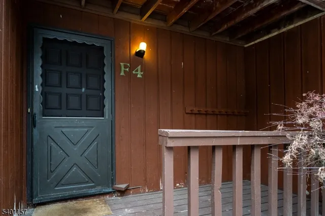 a view of a door of the house