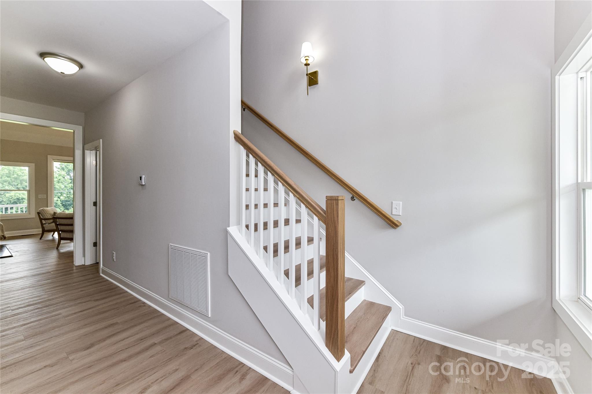 181 Lone Pine Road Statesville, NC 28625 - Photo 25 of 42 a view of entryway and hall with wooden floor