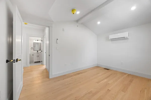 wooden floor in an empty room