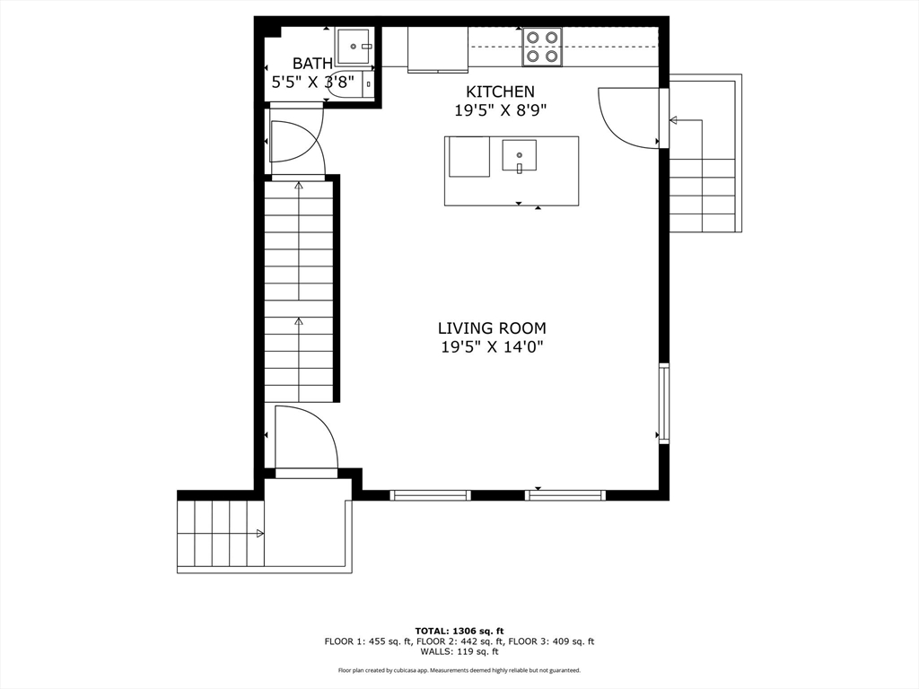 9 Swan Street, Unit 3 Beverly, MA 01915 - Photo 36 of 36 a picture of a floor plan