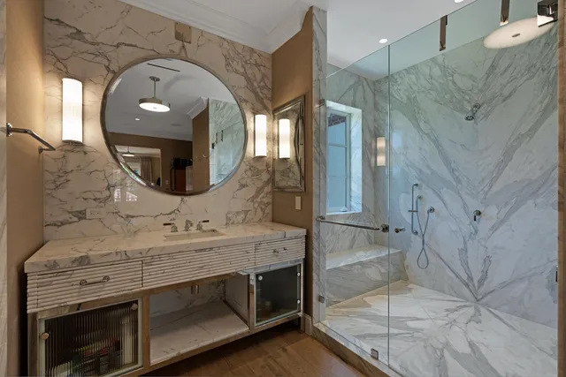 a car parked in front of a house