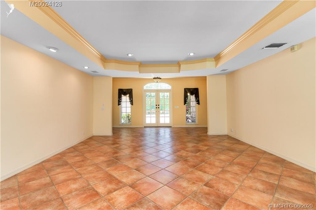 17 West High Point Road Stuart, FL 34996 - Photo 9 of 23 Sculpted tray ceiling.