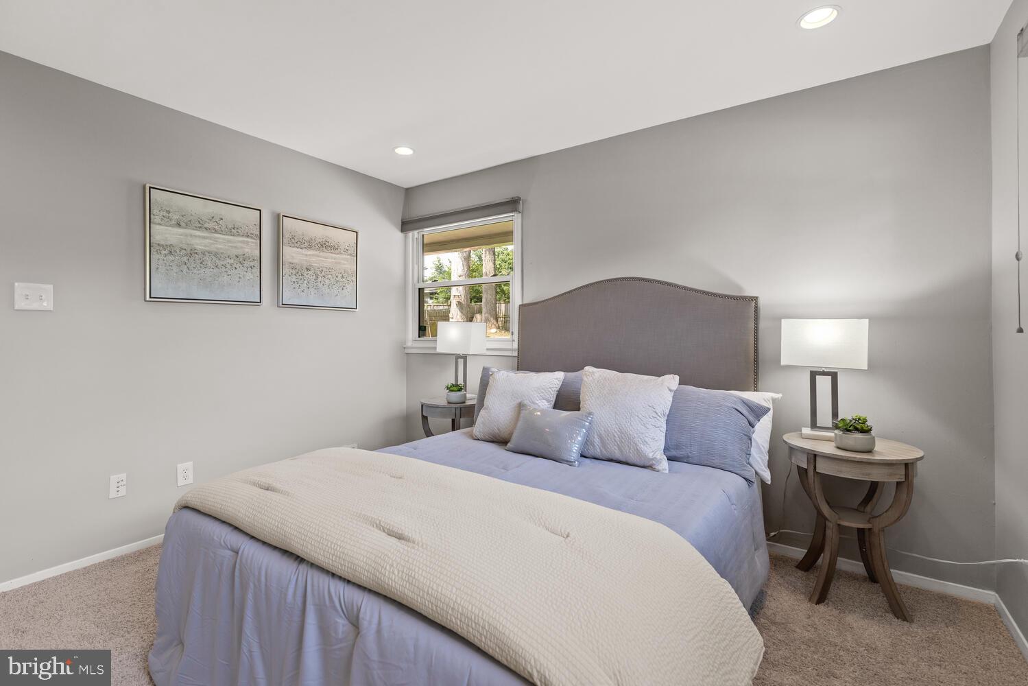 5333 Ravensworth Road Springfield, VA 22151 - Photo 25 of 38 Light and Bright Primary Bedroom with carpet