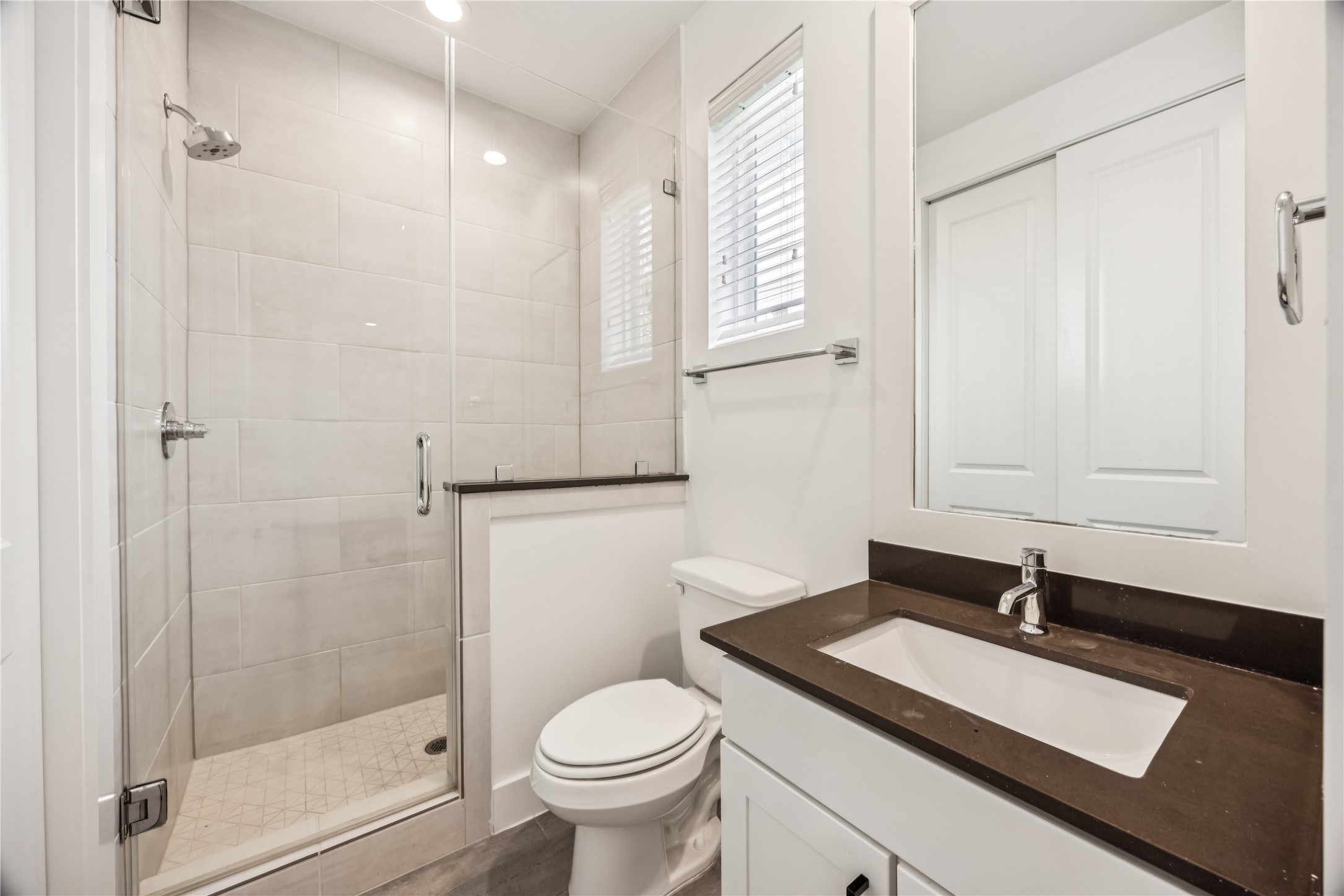 1812 West Webster Street Houston, TX 77019 - Photo 5 of 23 a bathroom with a sink toilet and shower