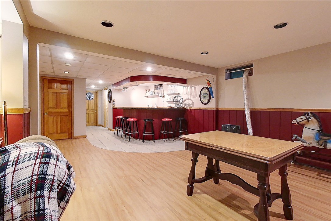 50 Sheffield Hill Road Exeter, RI 02822 - Photo 36 of 50 Basement with bar in background