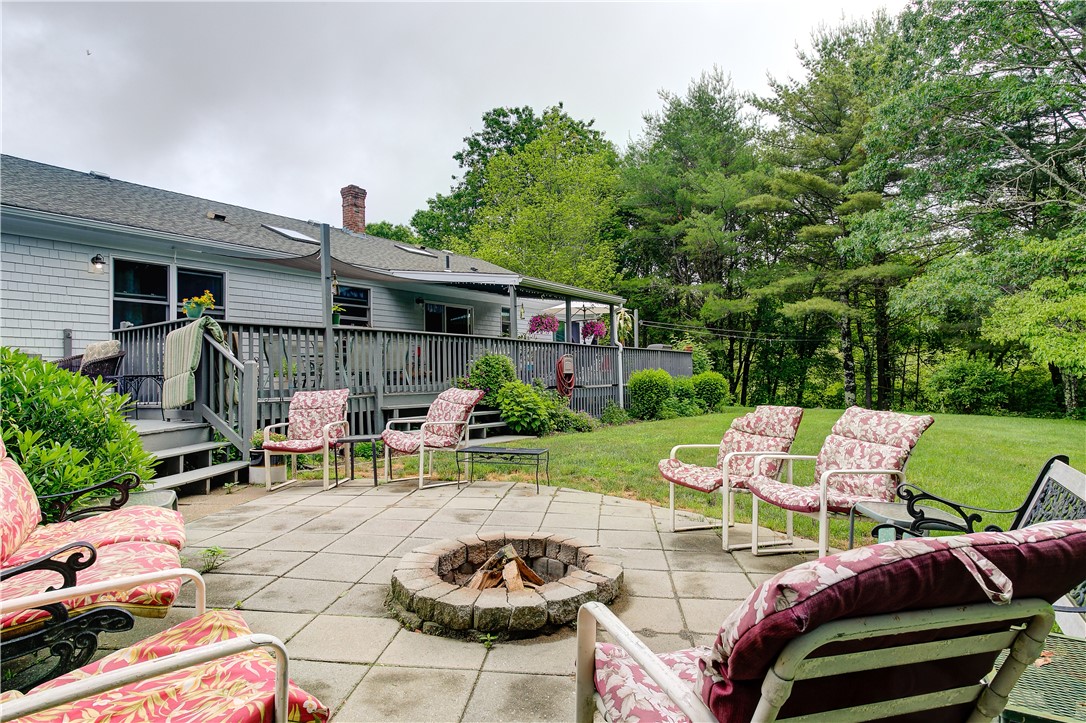 50 Sheffield Hill Road Exeter, RI 02822 - Photo 47 of 50 Firepit Area in the Backyard