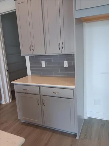 a close view of washer and dryer