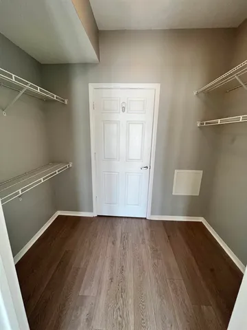 wooden floor in an empty room
