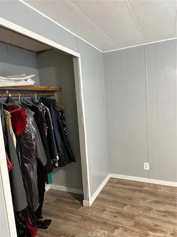 a view of wooden balcony