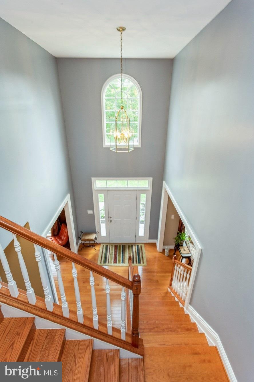 Dramatic Two Story Foyer