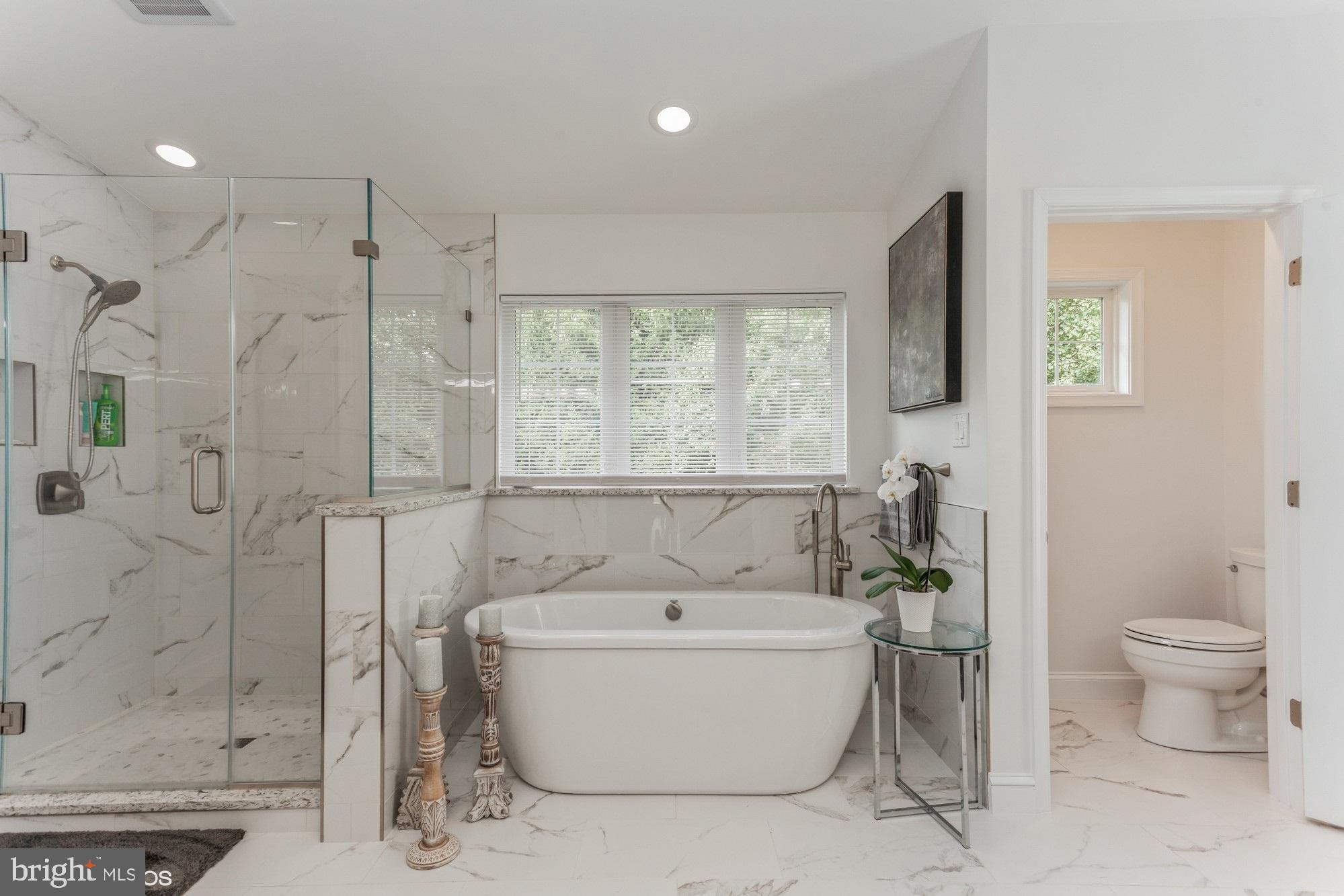 1762 Castle Rock Road Frederick, MD 21701 - Photo 24 of 39 Luxurious soaking tub and oversized glass shower