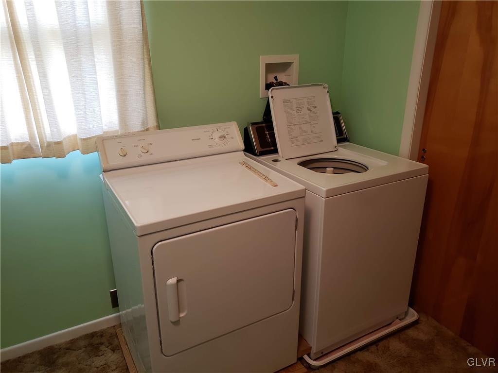 2341 Yost Road Bath, PA 18014 - Photo 22 of 24 a utility room with dryer and washer