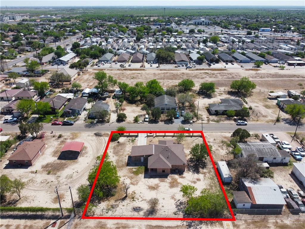 814 West 2nd Street Mission, TX 78572 - Photo 18 of 25 an aerial view of tennis court