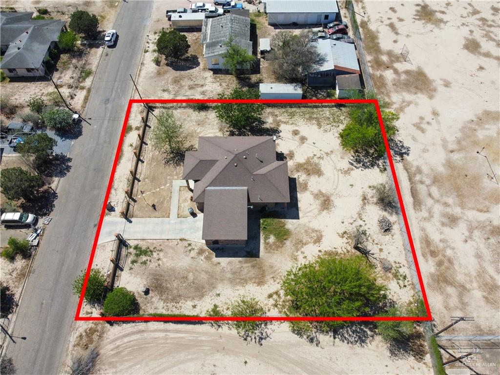 814 West 2nd Street Mission, TX 78572 - Photo 20 of 25 an aerial view of a houses with outdoor space