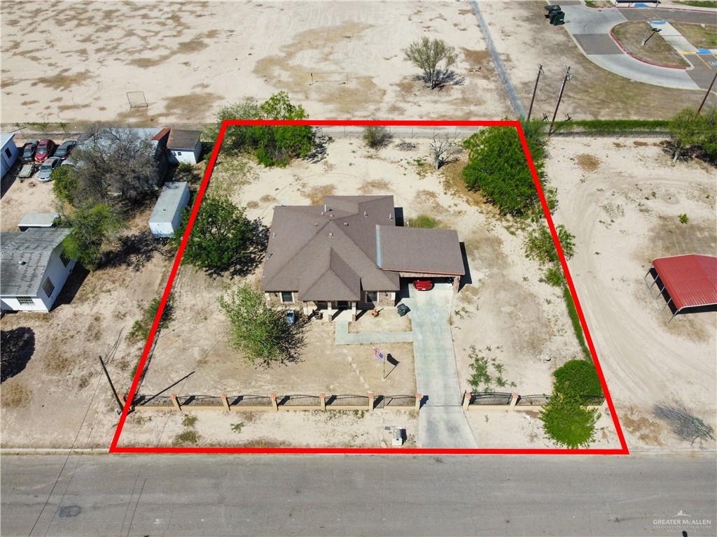 814 West 2nd Street Mission, TX 78572 - Photo 21 of 25 an aerial view of a house