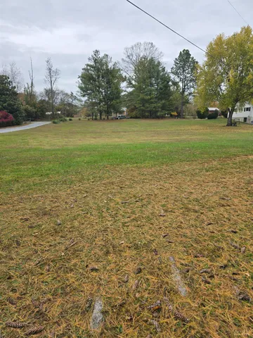 a view of an outdoor space and a yard