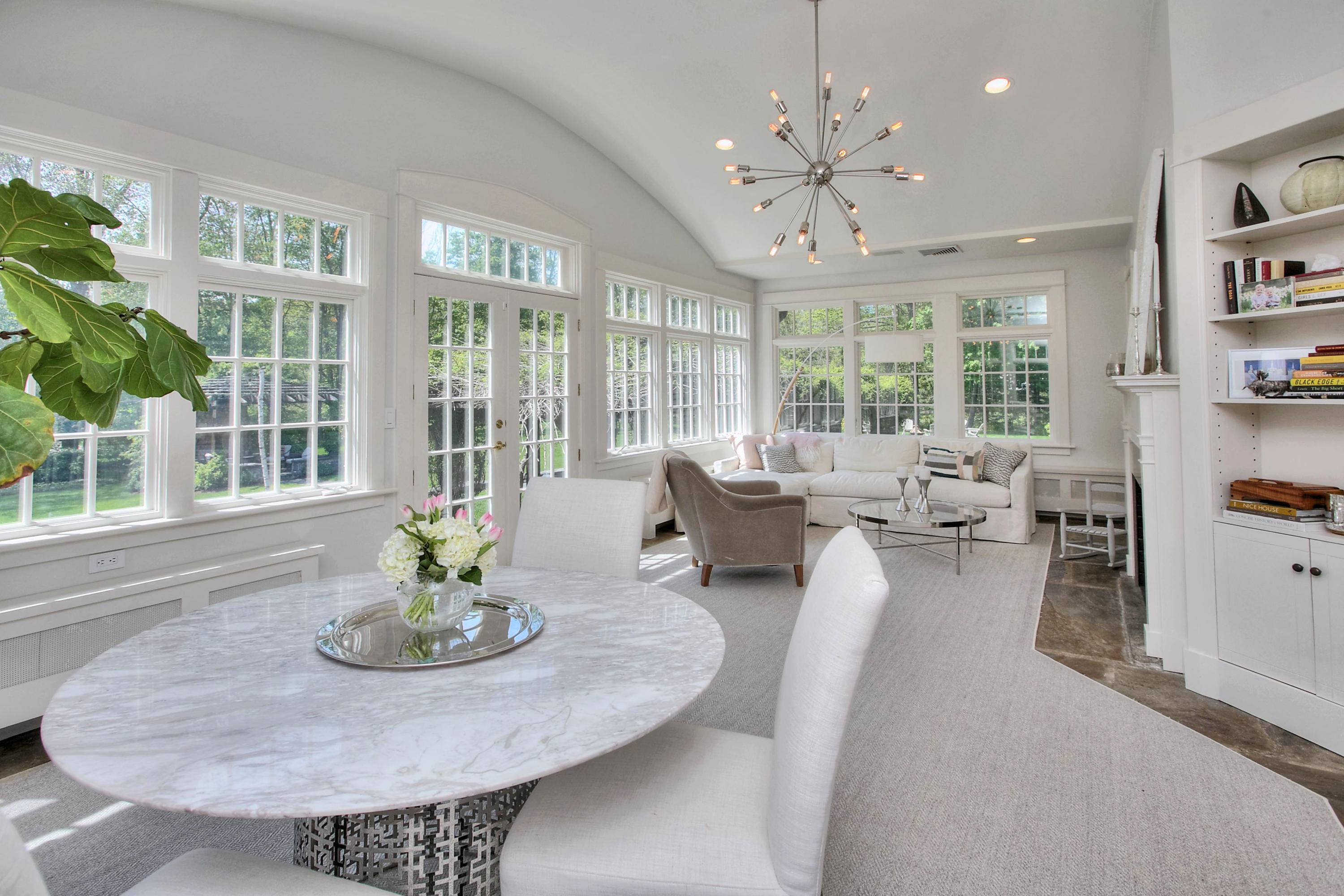 166 West Road New Canaan, CT 06840 - Photo 16 of 52 Sunroom