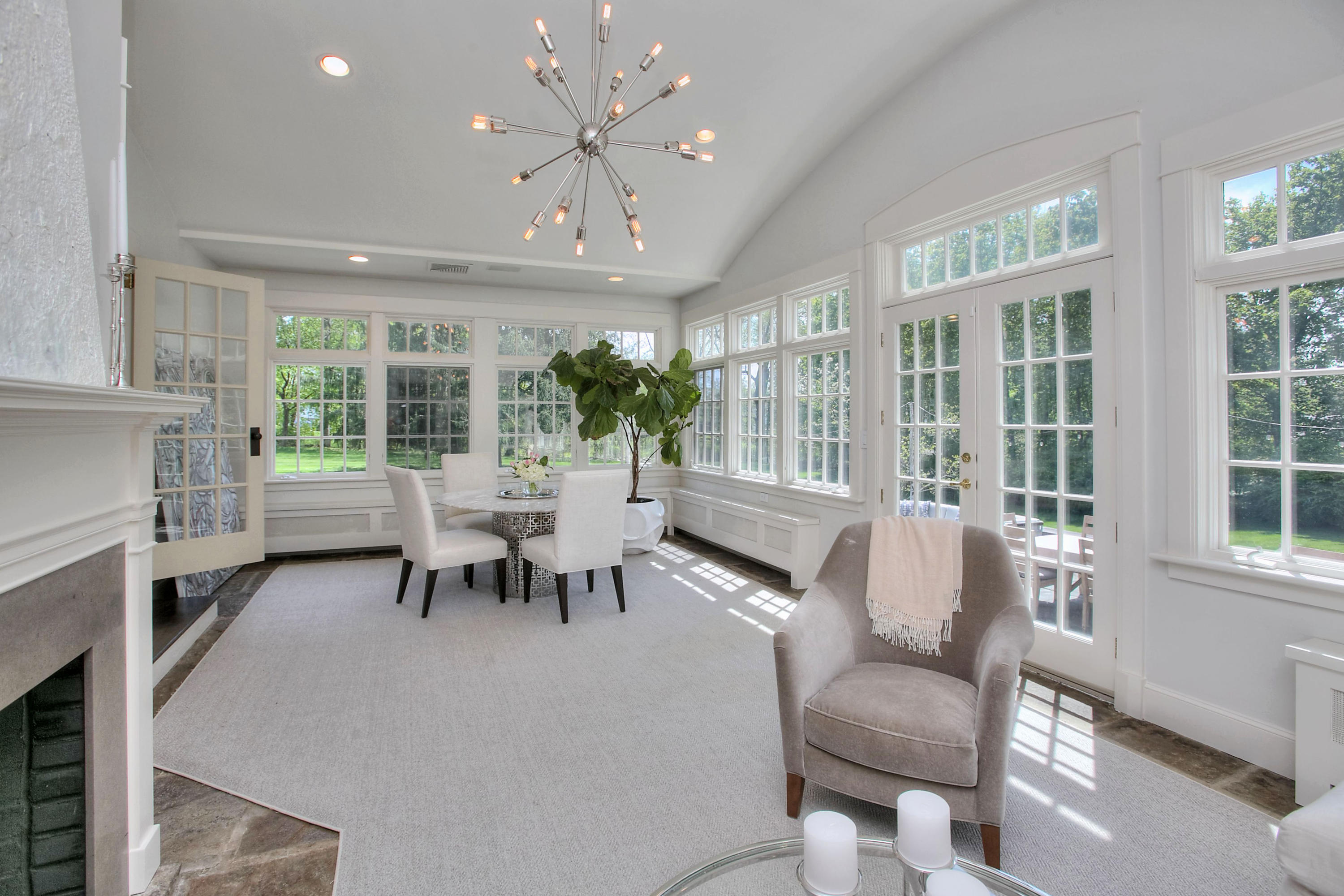 166 West Road New Canaan, CT 06840 - Photo 17 of 52 Sunroom