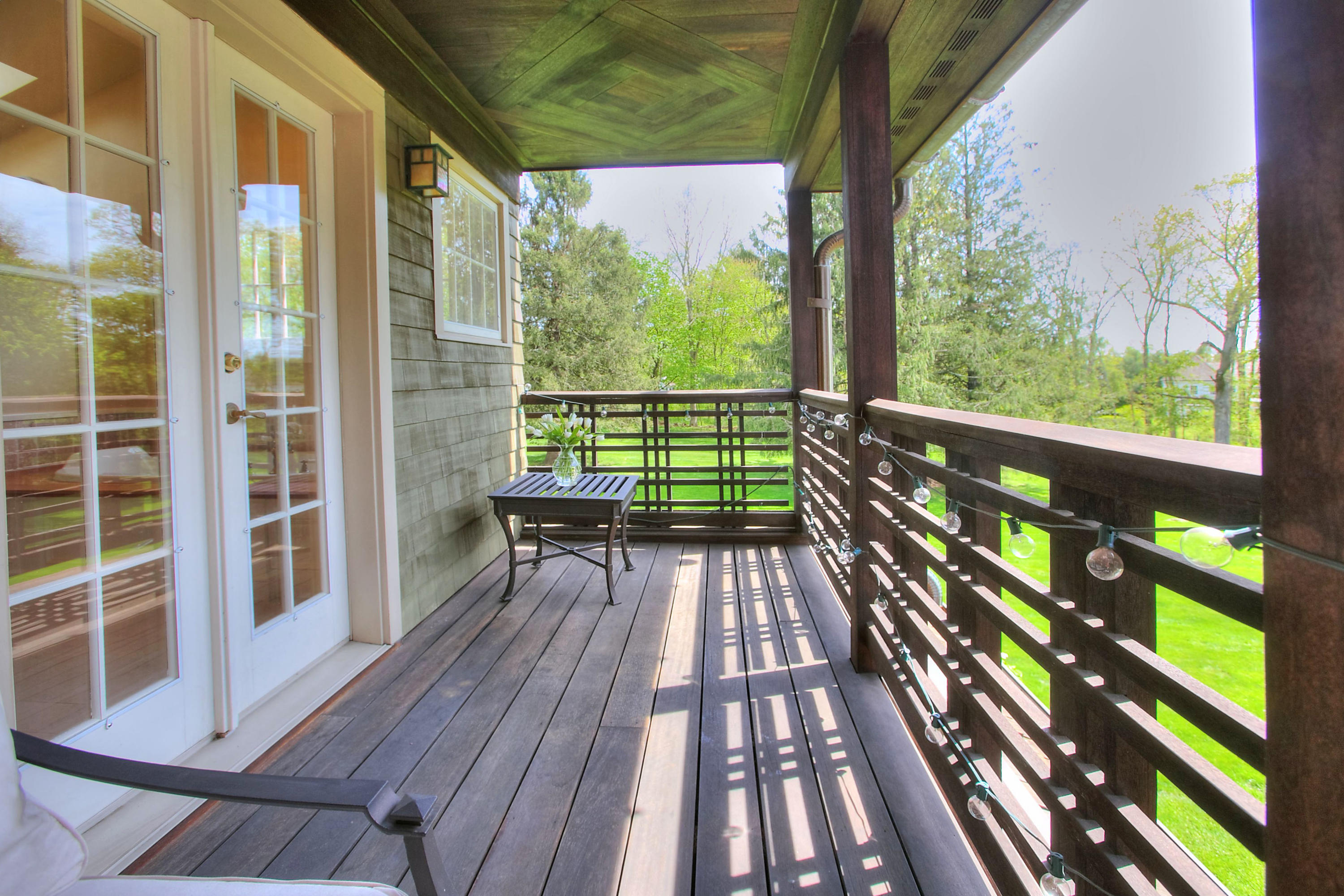 166 West Road New Canaan, CT 06840 - Photo 29 of 52 Master Balcony