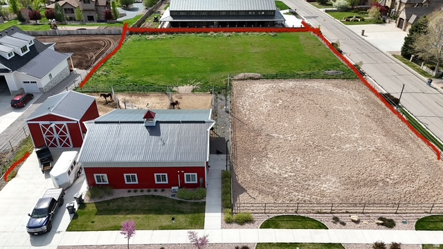 748 Sierra View Drive Mapleton, UT 84664 - Photo 2 of 22 Aerial view of property's location with property parcel outlined