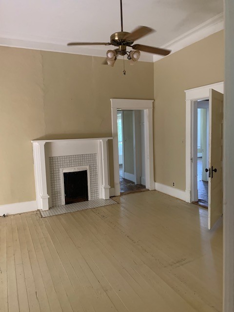 1919 Bethel Road Pulaski, TN 38478 - Photo 4 of 16 a view of an empty room with a fireplace