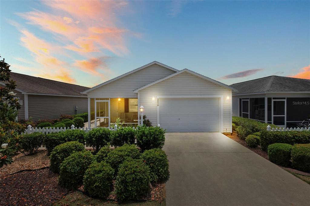 2016 Peaceful Place The Villages, FL 32162 - Photo 1 of 1 Front Exterior-Twilight