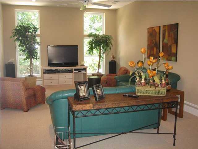 Lot 8 White Cliffs Boulevard Santa Rosa Beach, FL 32459 - Photo 14 of 23 a living room with furniture and a flat screen tv