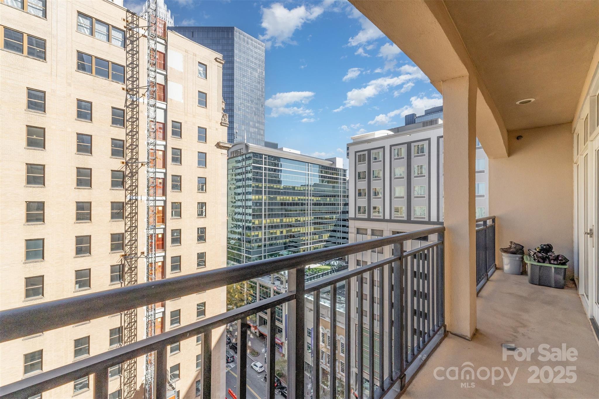 230 South Tryon Street, Unit 1105 Charlotte, NC 28281 - Photo 8 of 33 a view of balcony with stairs