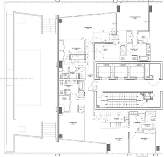 a picture of a bathroom with a bathtub and shower