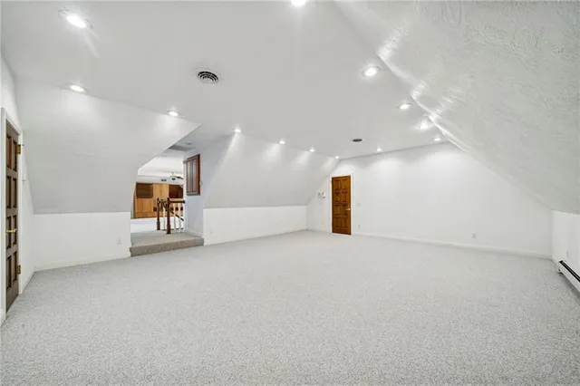 a view of a room with a projector