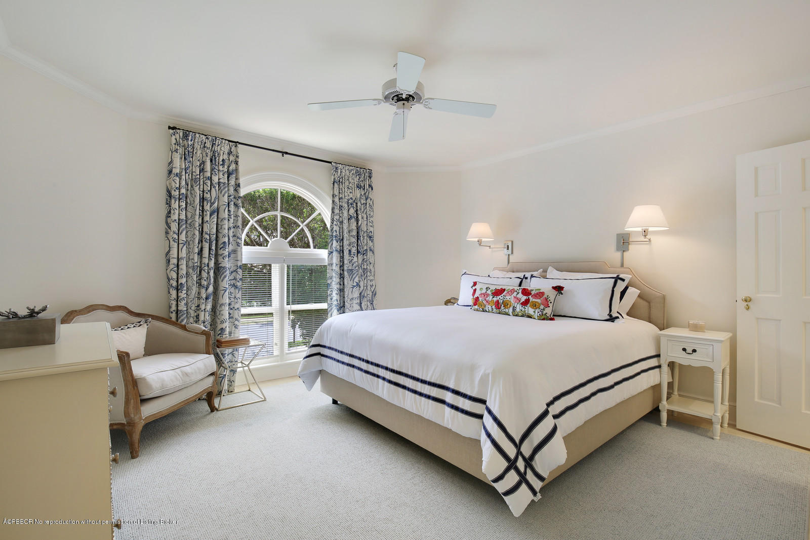133 Gulfstream Road Palm Beach, FL 33480 - Photo 12 of 20 a bed room with a bed and a chair
