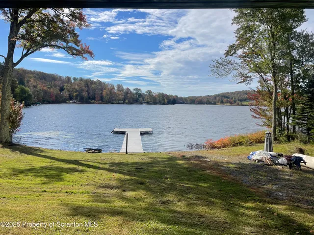 a view of a ocean with beach
