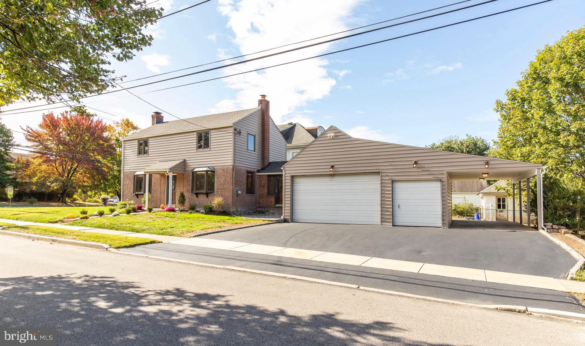 136 East Eagle Road Havertown, PA 19083 - Photo 3 of 37 Lots of Off Street Parking from Whitby Road