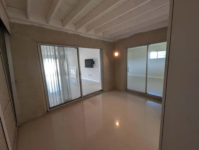 a view of empty room