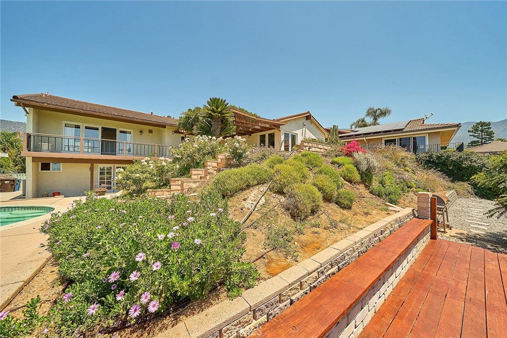 416 Meadowview Drive La Canada Flintridge, CA 91011 - Photo 35 of 35 a front view of house along with deck and outdoor seating