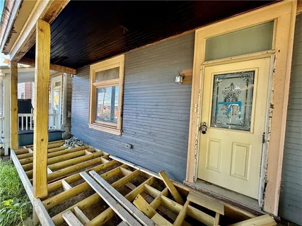 a outdoor space of a house