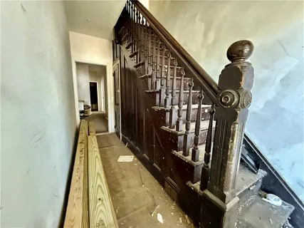 a room with gym equipment