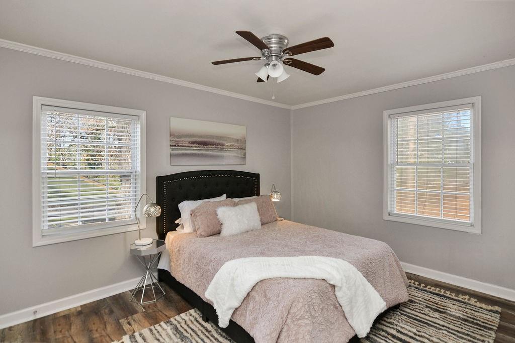 1917 Spring Avenue Atlanta, GA 30344 - Photo 15 of 22 a bedroom with a bed and a window