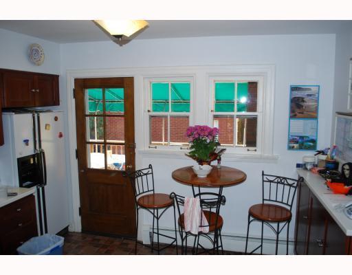 5824 Wayne Road Highland Park, PA 15206 - Photo 8 of 17 Kitchen. Newer eat-in kitchen with door leading to deck and backyard.
