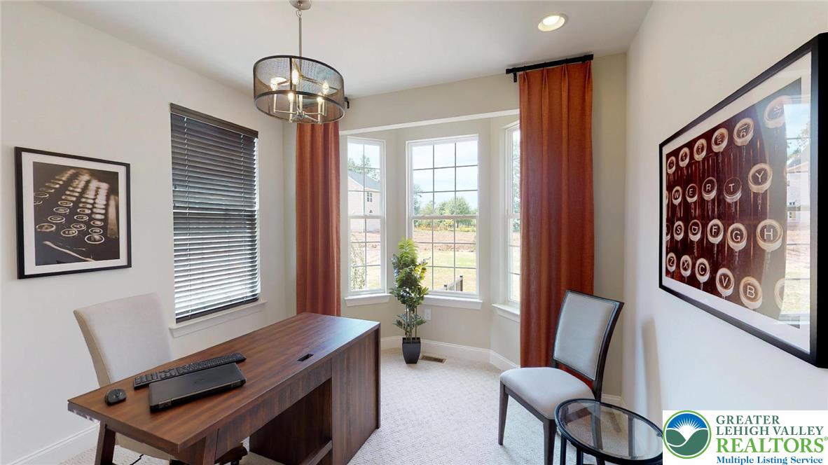 5137 Schantz Road, Unit THE ROOSEVELT Allentown, PA 18104 - Photo 37 of 39 a dining room with furniture and window