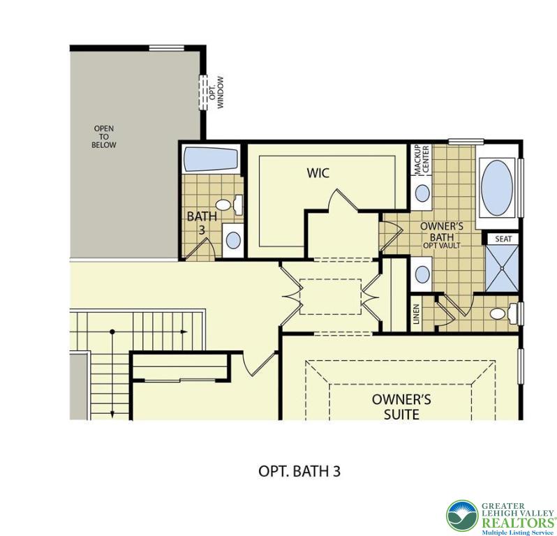 5137 Schantz Road, Unit THE ROOSEVELT Allentown, PA 18104 - Photo 6 of 39 a picture of a bathroom with mirror