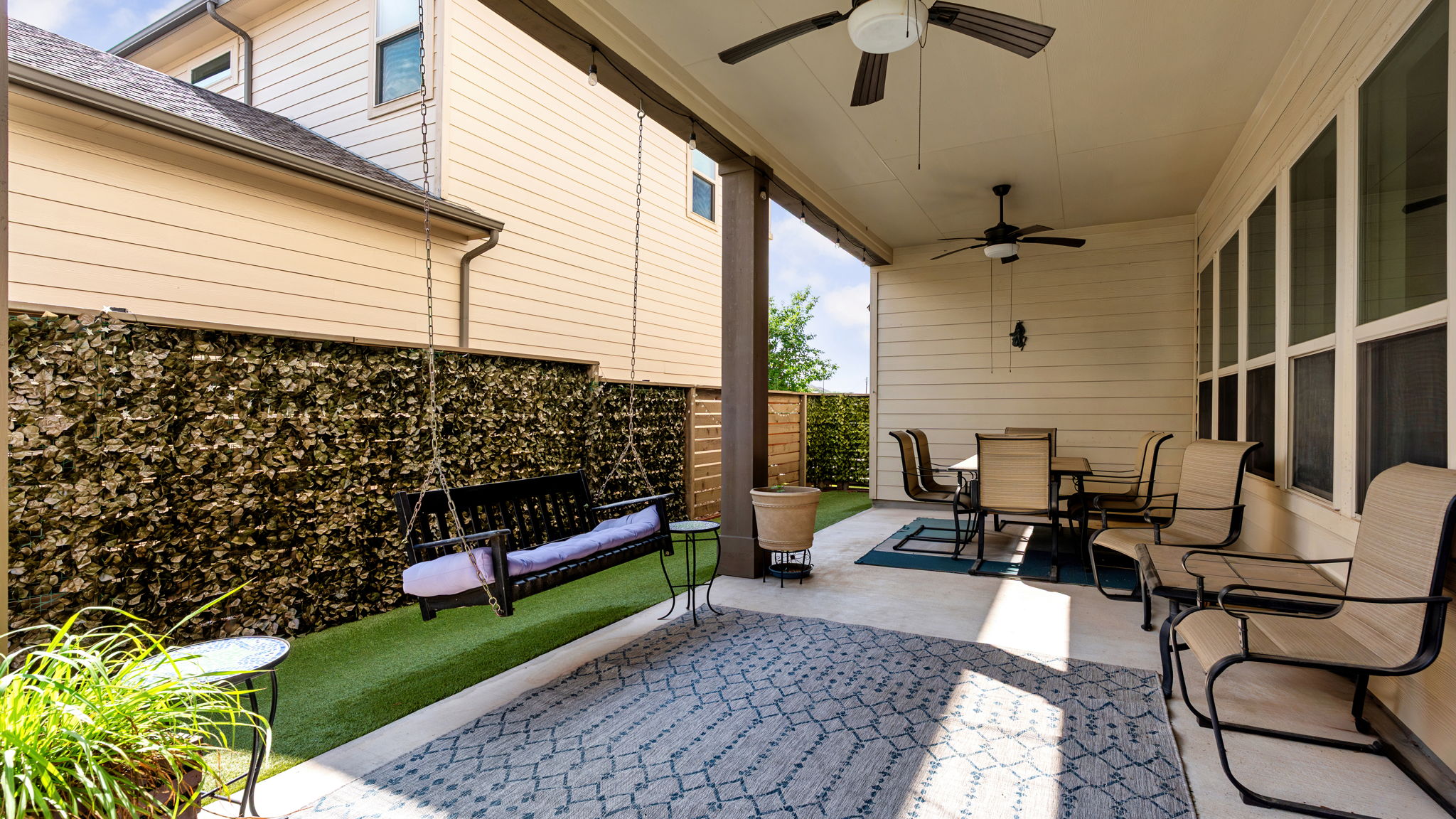 1511 Lawrence Street Austin, TX 78741 - Photo 7 of 26 Beautiful outdoor area for entertaining or dining alfresco.
