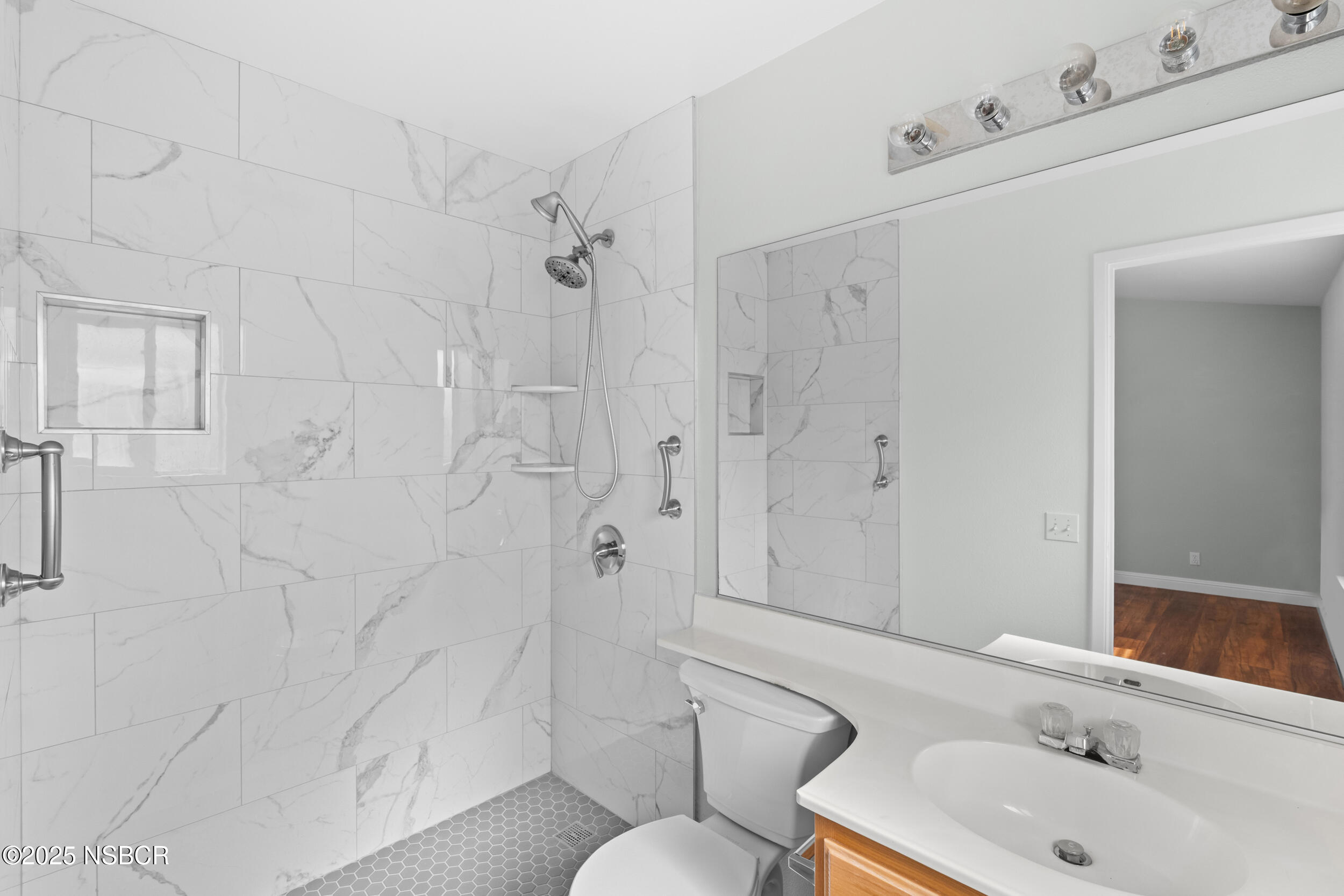 1458 Jacaranda Court Santa Maria, CA 93458 - Photo 17 of 24 a bathroom with a sink toilet and shower