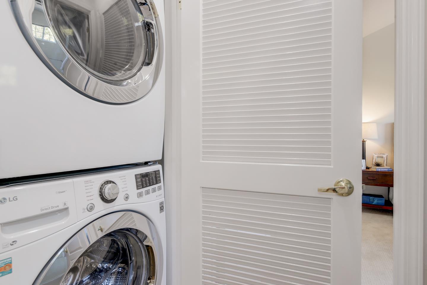 20 Willow Road, Unit 26 Menlo Park, CA 94025 - Photo 15 of 20 a utility room with dryer and washer