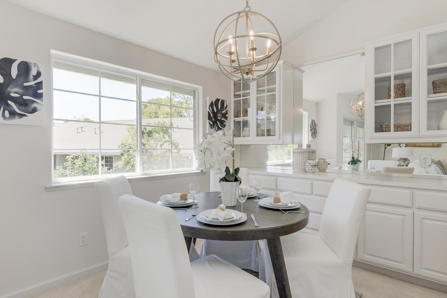 20 Willow Road, Unit 26 Menlo Park, CA 94025 - Photo 8 of 20 a view of a dining room with furniture window and outside view