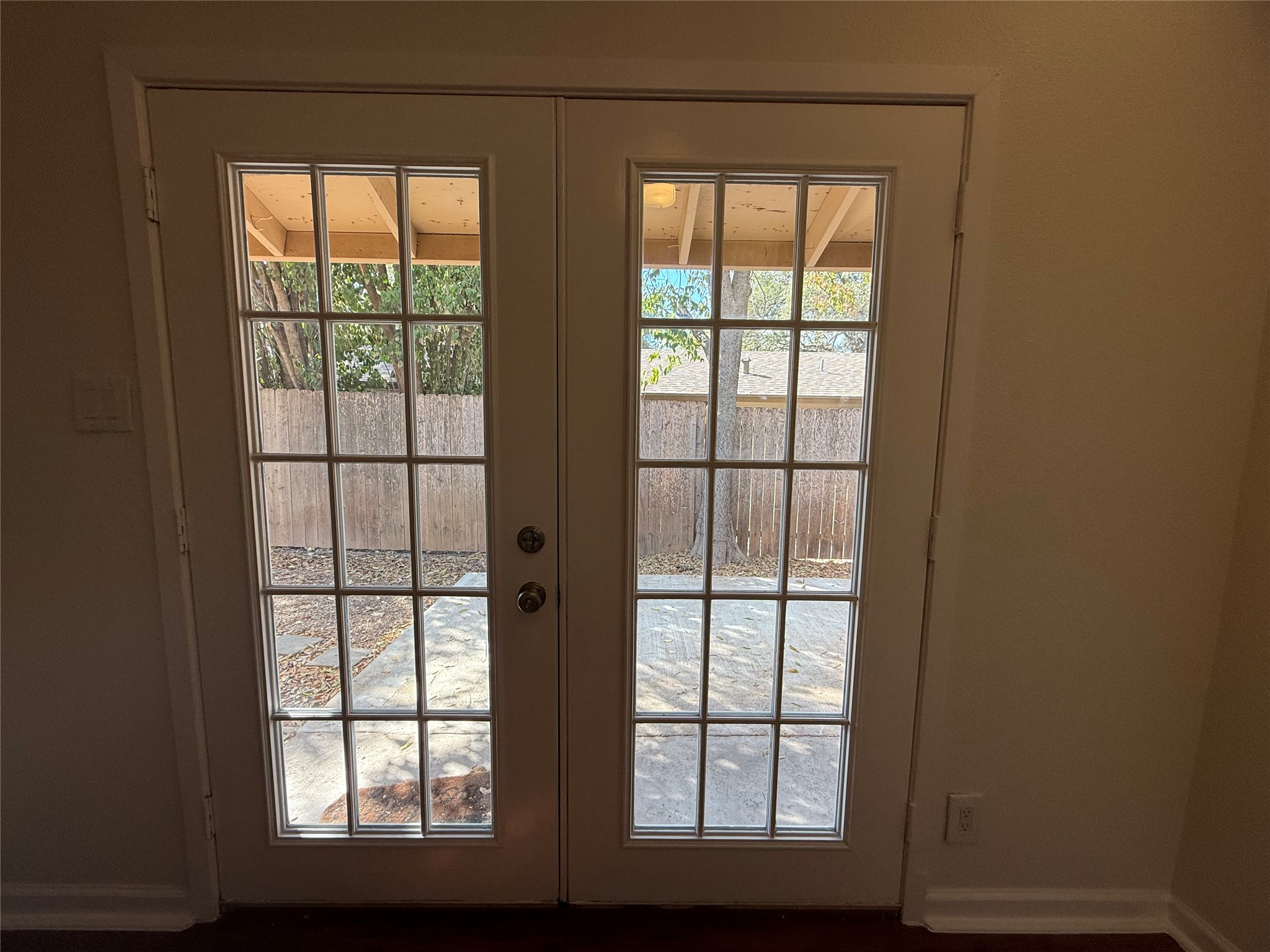 6710 Circle S Road, Unit B Austin, TX 78745 - Photo 13 of 14 an empty room with windows and closet