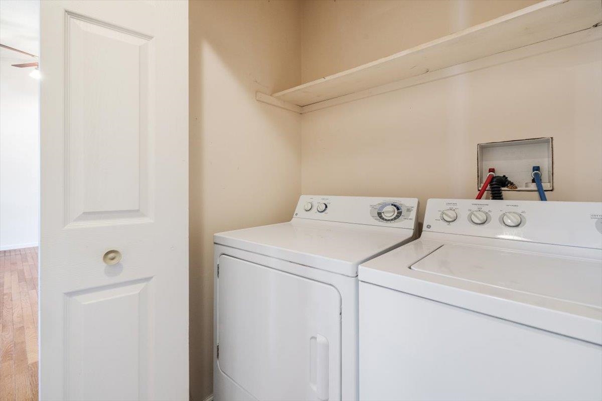 1182 Mullins Road Rio, WV 26755 - Photo 11 of 37 a utility room with dryer and washer