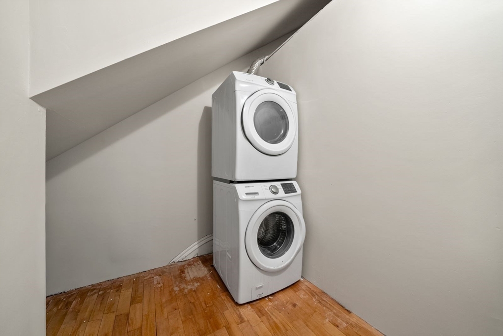 662 Tremont Street, Unit 3 Boston, MA 02118 - Photo 12 of 15 a utility room with dryer and washer