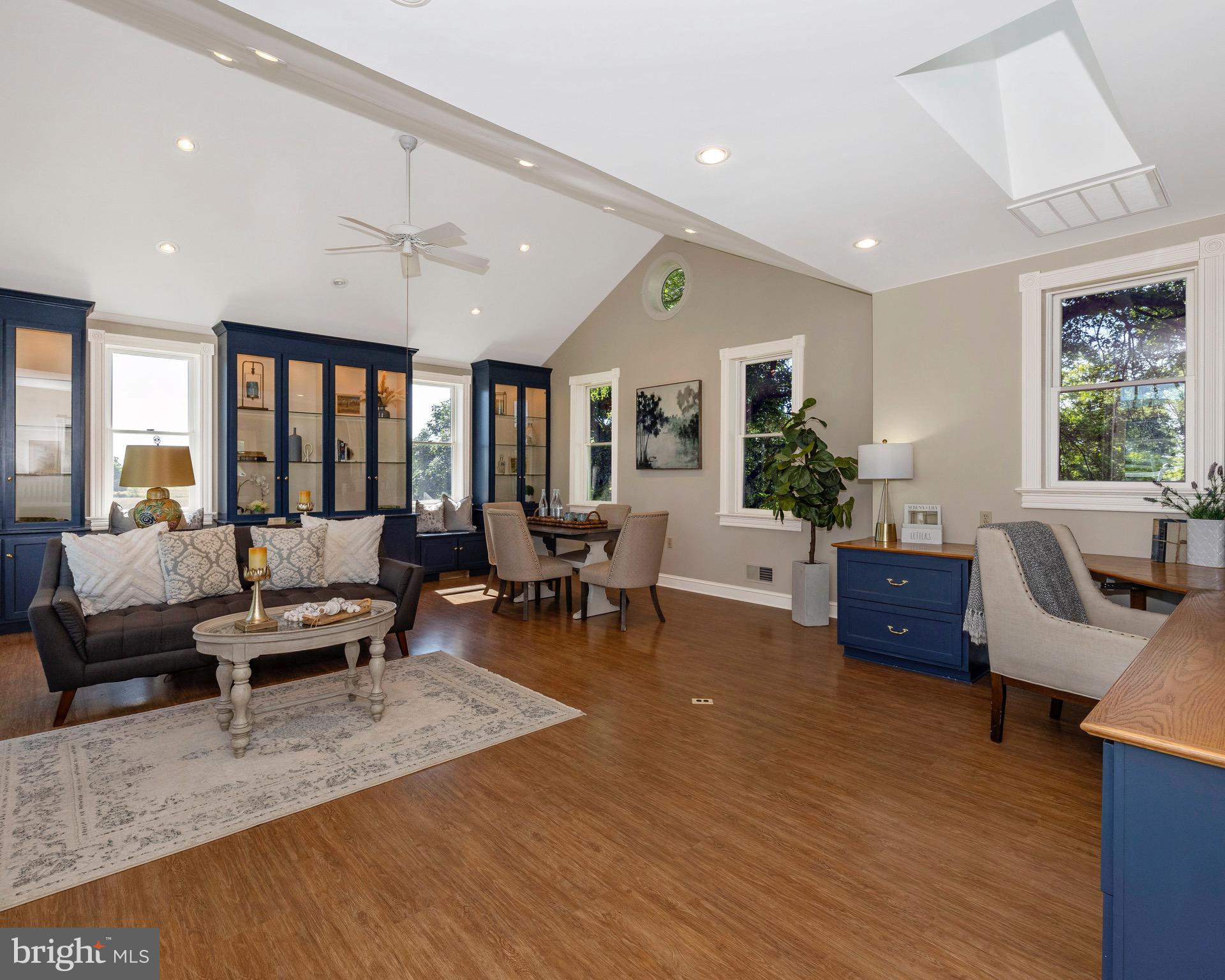 8423 Yellow Springs Road Frederick, MD 21702 - Photo 23 of 136 Note the lighted built-ins in this huge office