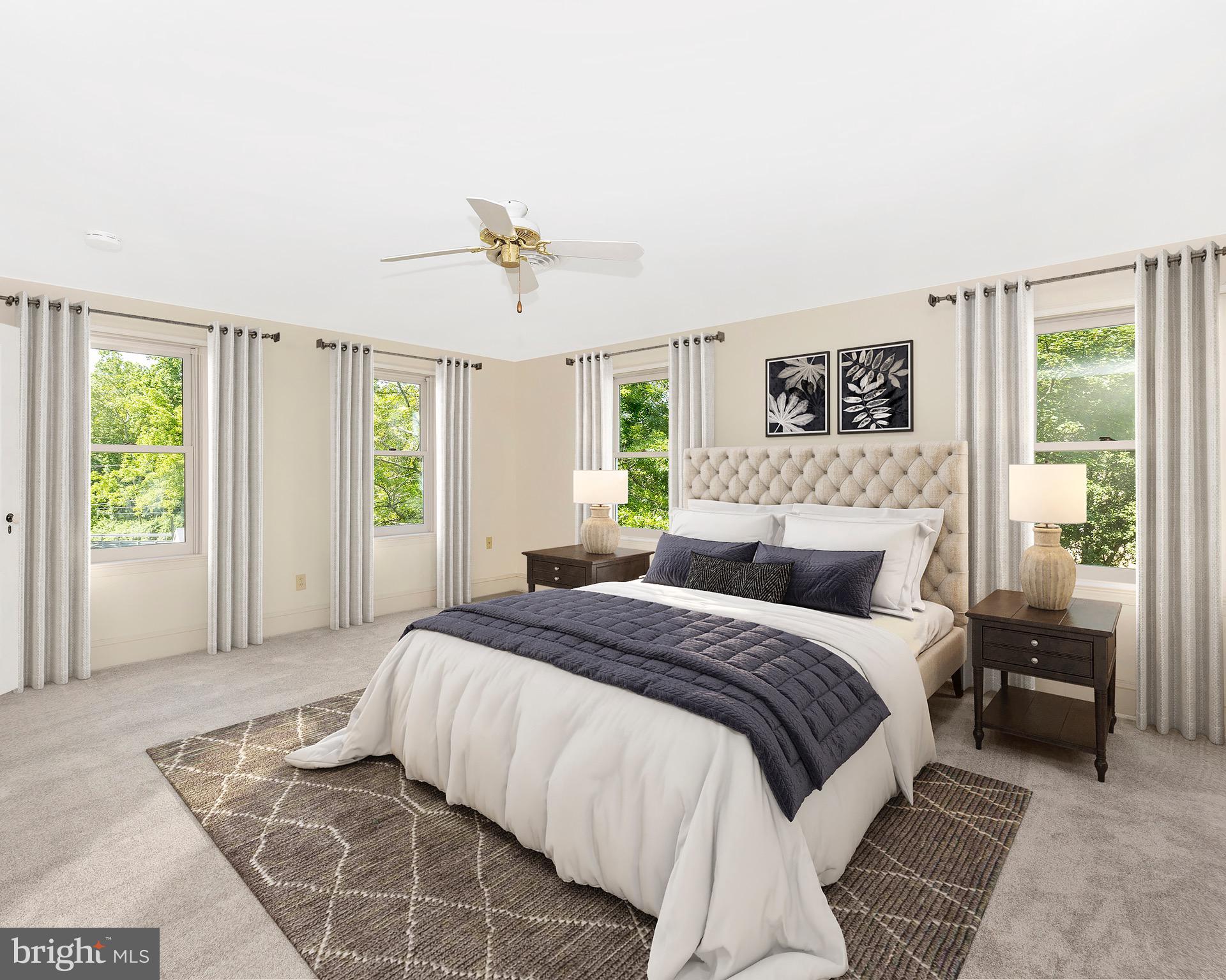 8423 Yellow Springs Road Frederick, MD 21702 - Photo 27 of 136 a bedroom with a large bed and a window